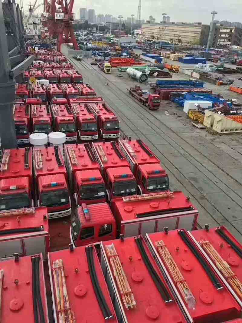 凯时优质运营商消防车出口项目案例展示