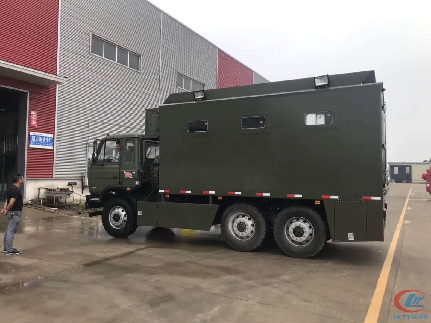 凯时优质运营商高端后勤保障车系列新型餐车