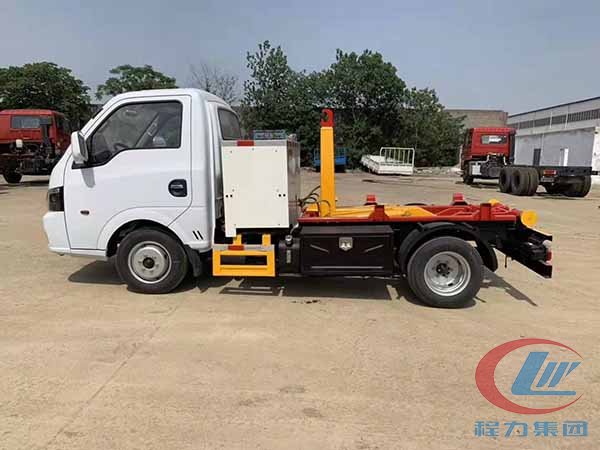 凯时优质运营商新能源钩臂垃圾车